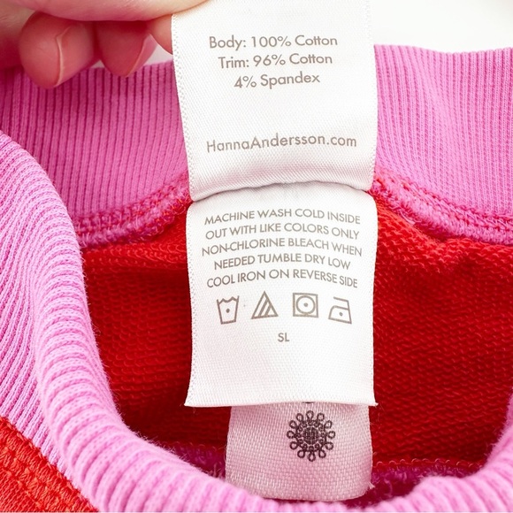 Hanna Andersson Bundle Overall Sweatshirt Sweatpants Set - Picture 5 of 8